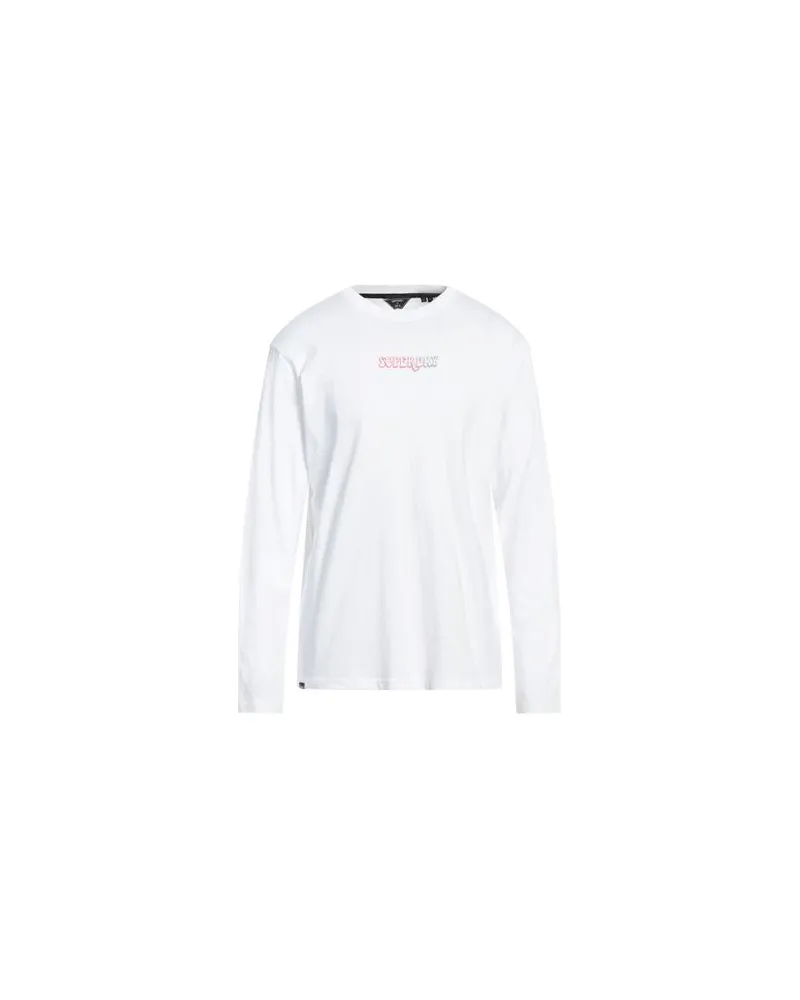 Superdry. TOPS - T-shirtsauf YOOX.COM Weiß