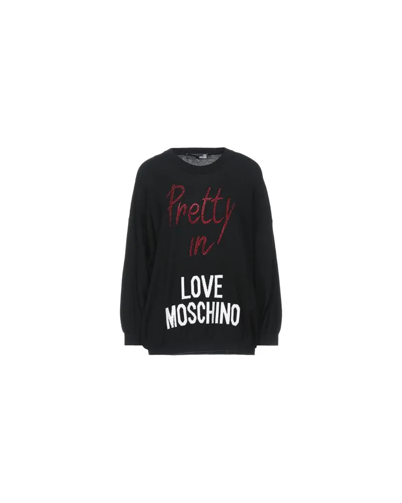 Moschino STRICKWAREN - Pulloverauf YOOX.COM Schwarz