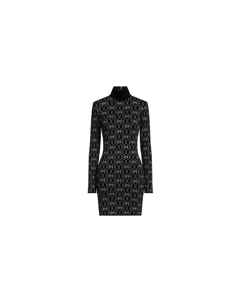 Elisabetta Franchi KLEIDER - Mini-Kleiderauf YOOX.COM Schwarz