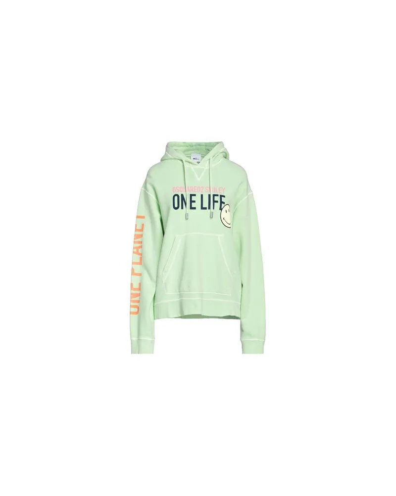 Dsquared2 TOPS - Sweatshirtsauf YOOX.COM Säuregrün