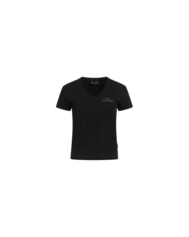 John Richmond TOPS - T-shirtsauf YOOX.COM Schwarz