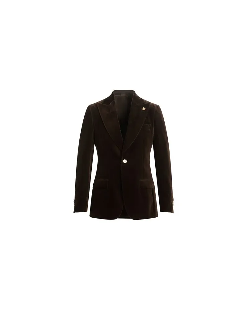 LARDINI ANZÜGE und CO-ORDS - Blazersauf YOOX.COM Dunkelbraun