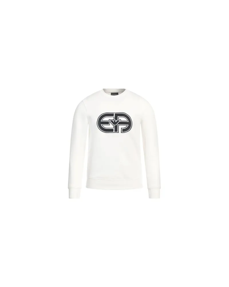 Emporio Armani TOPS - Sweatshirtsauf YOOX.COM Weiß
