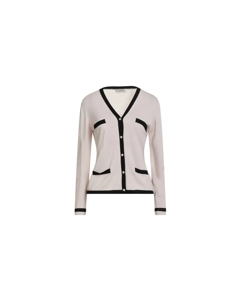 Max Mara STRICKWAREN - Strickjackenauf YOOX.COM Beige