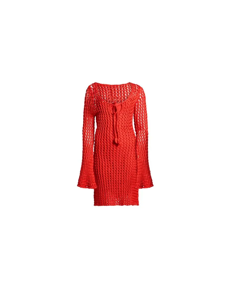 Moschino KLEIDER - Midi-Kleiderauf YOOX.COM Tomatenrot