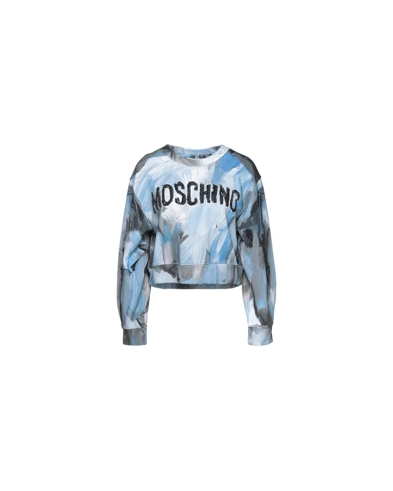 Moschino COUTURE - TOPS - Sweatshirtsauf YOOX.COM Himmelblau