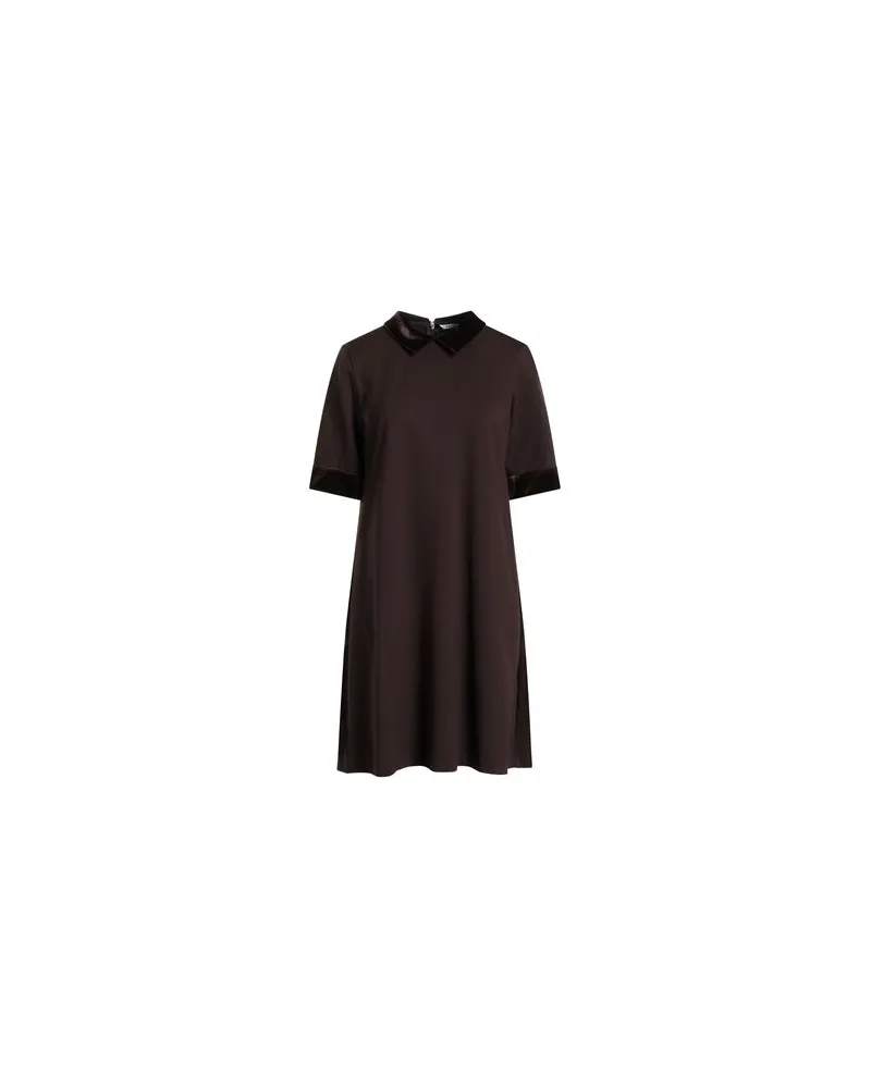Caliban KLEIDER - Mini-Kleiderauf YOOX.COM Dunkelbraun
