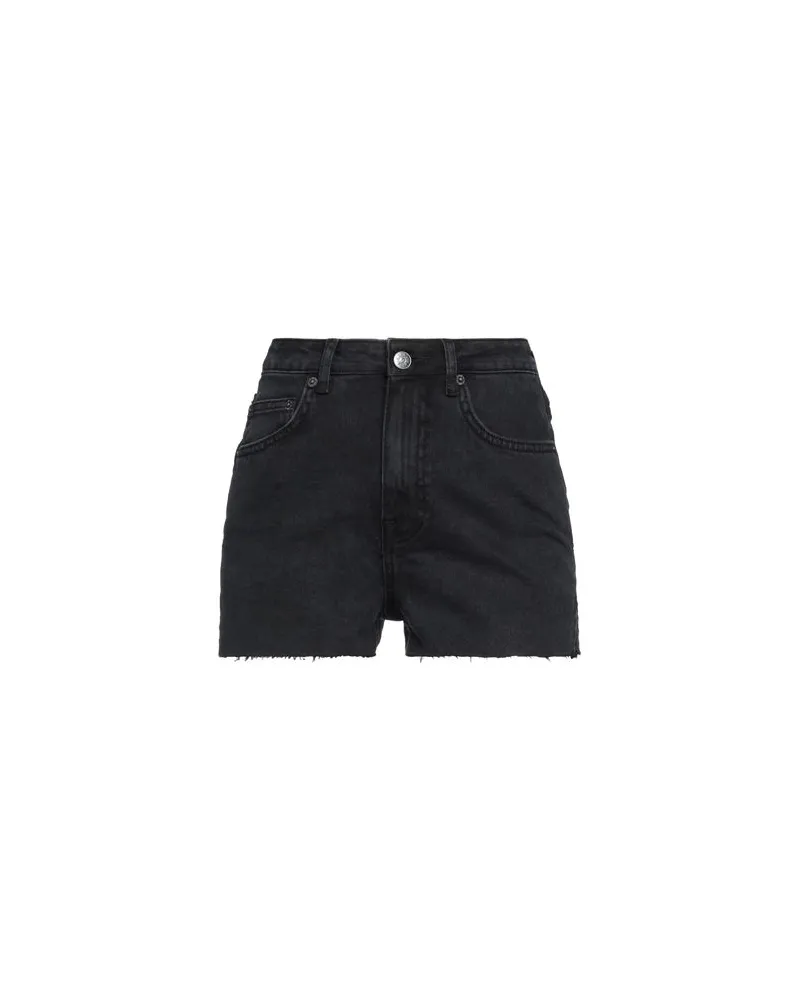 NA-KD HOSEN & RÖCKE - Jeansshortsauf YOOX.COM Schwarz