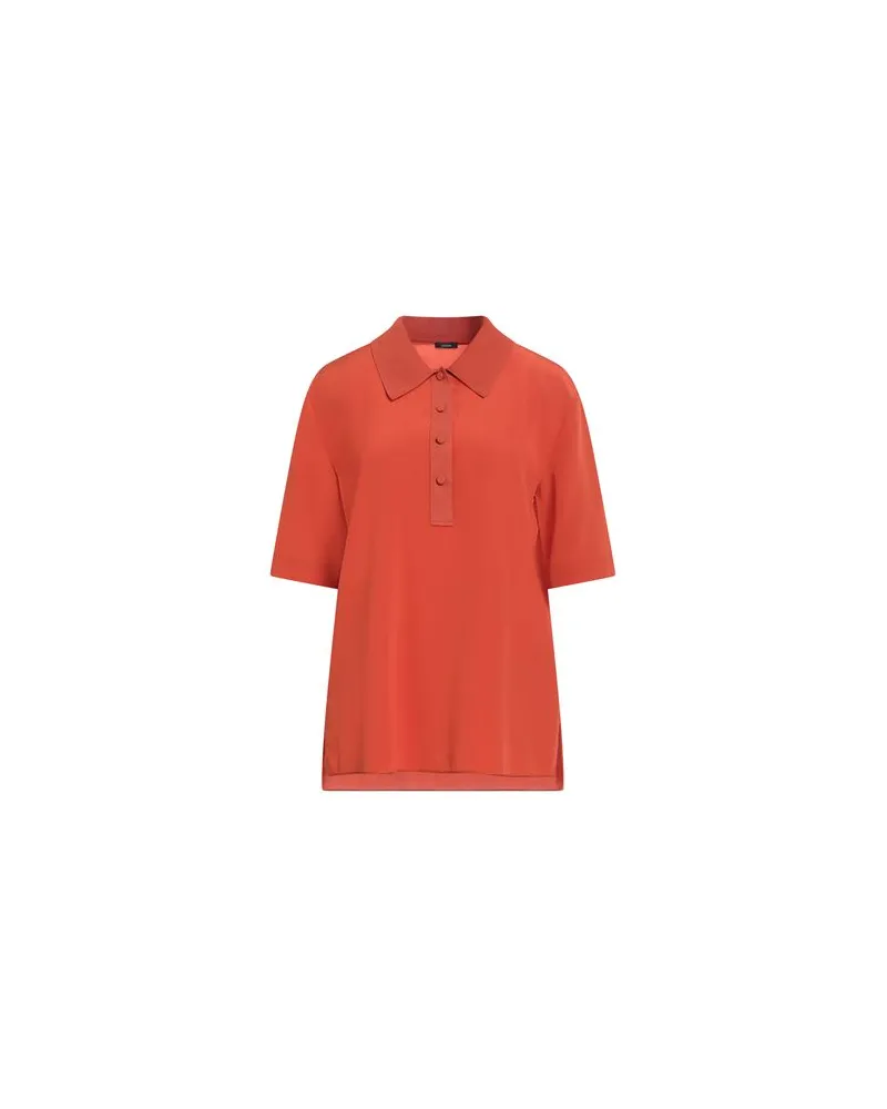 Joseph TOPS - Poloshirtsauf YOOX.COM Rostrot