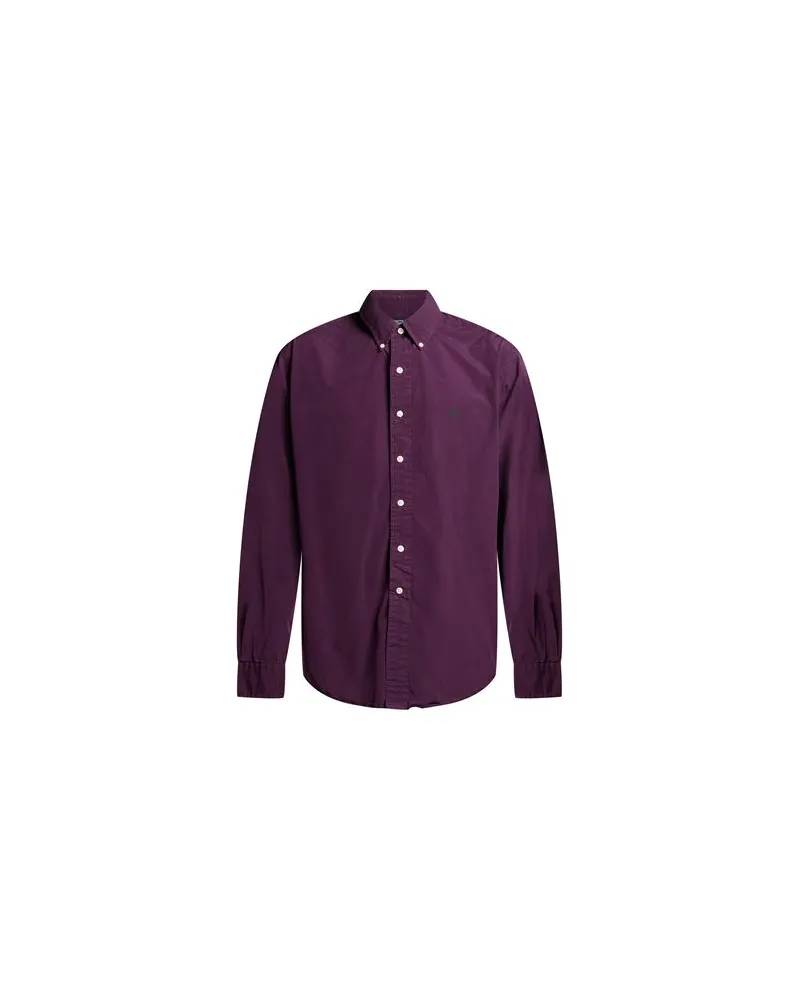 Ralph Lauren TOPS - Hemdenauf YOOX.COM Pflaume
