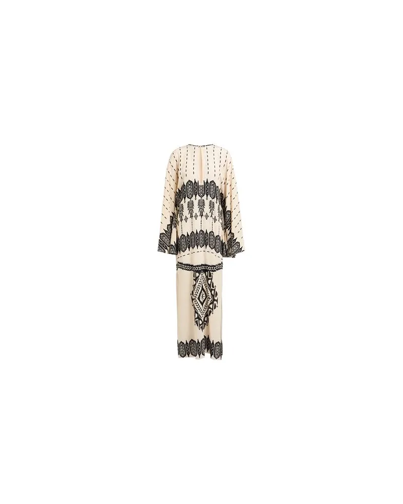 Johanna Ortiz KLEIDER - Maxi-Kleiderauf YOOX.COM Cremeweiß