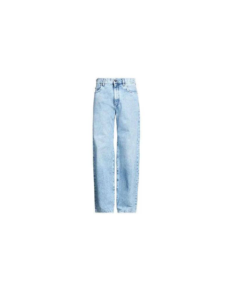 Versace HOSEN & RÖCKE - Jeanshosenauf YOOX.COM Blau