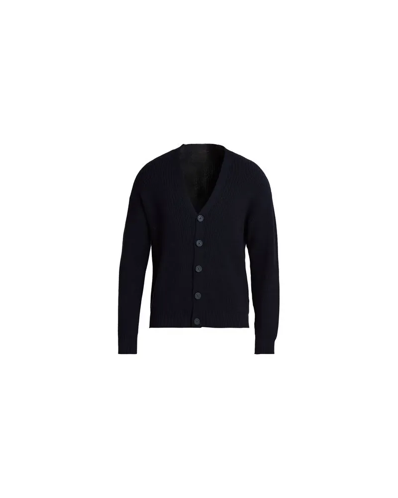 OFFICINA 36 STRICKWAREN - Strickjackenauf YOOX.COM Marineblau
