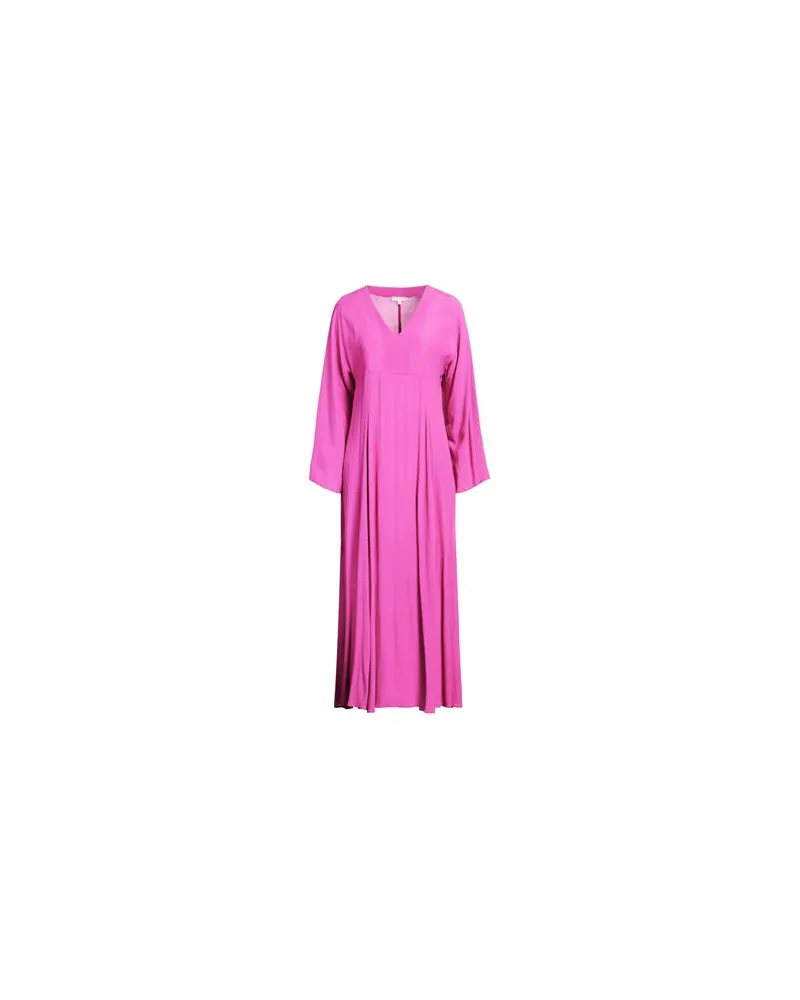 Camicettasnob KLEIDER - Maxi-Kleiderauf YOOX.COM Magenta