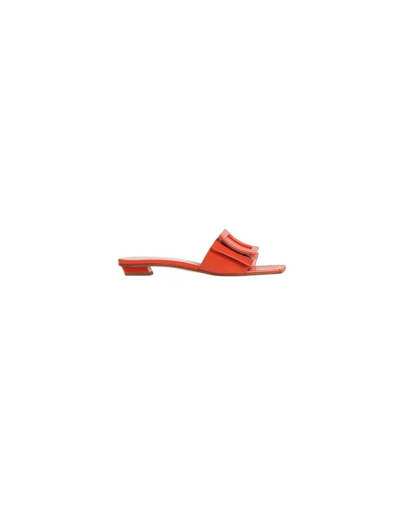 Roger Vivier SCHUHE - Sandalenauf YOOX.COM Tomatenrot