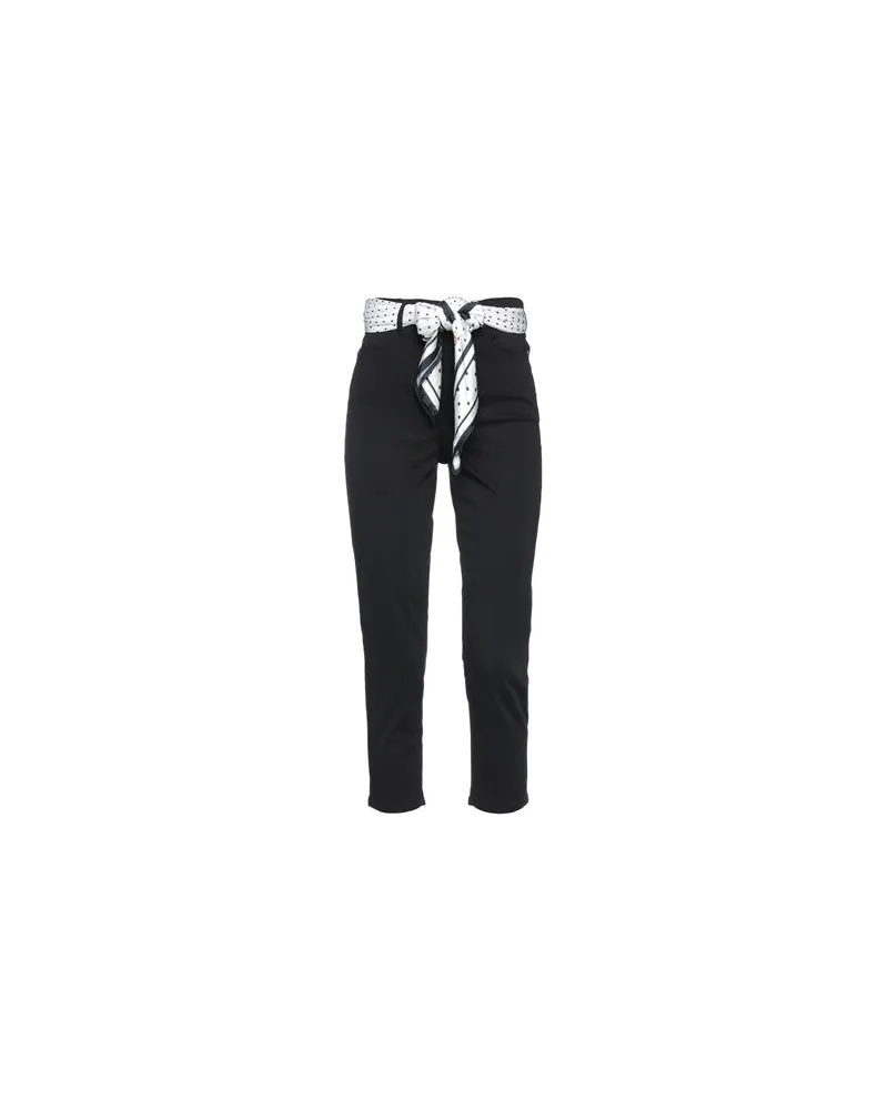 Guess HOSEN & RÖCKE - Hosenauf YOOX.COM Schwarz