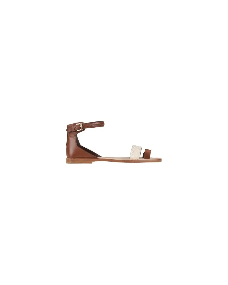 TOD'S SCHUHE - Zehentrennerauf YOOX.COM Braun