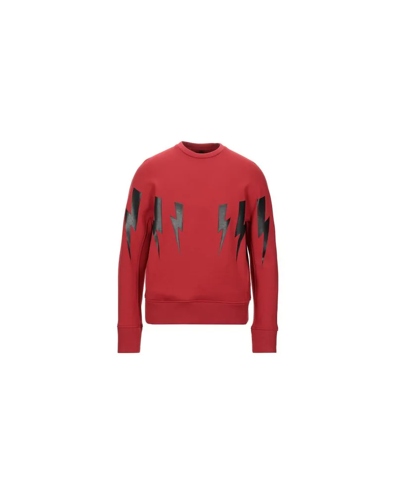 Neil Barrett TOPS - Sweatshirtsauf YOOX.COM Rot