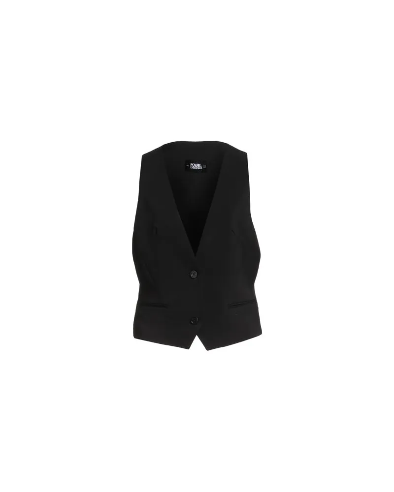 Karl Lagerfeld ANZÜGE und CO-ORDS - Couture-Westenauf YOOX.COM Schwarz