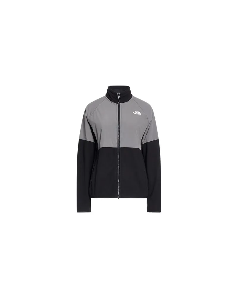 The North Face W GLACIER HEAVYWEIGHT FULL ZIP JACKET  - TOPS - Sweatshirtsauf YOOX.COM Schwarz