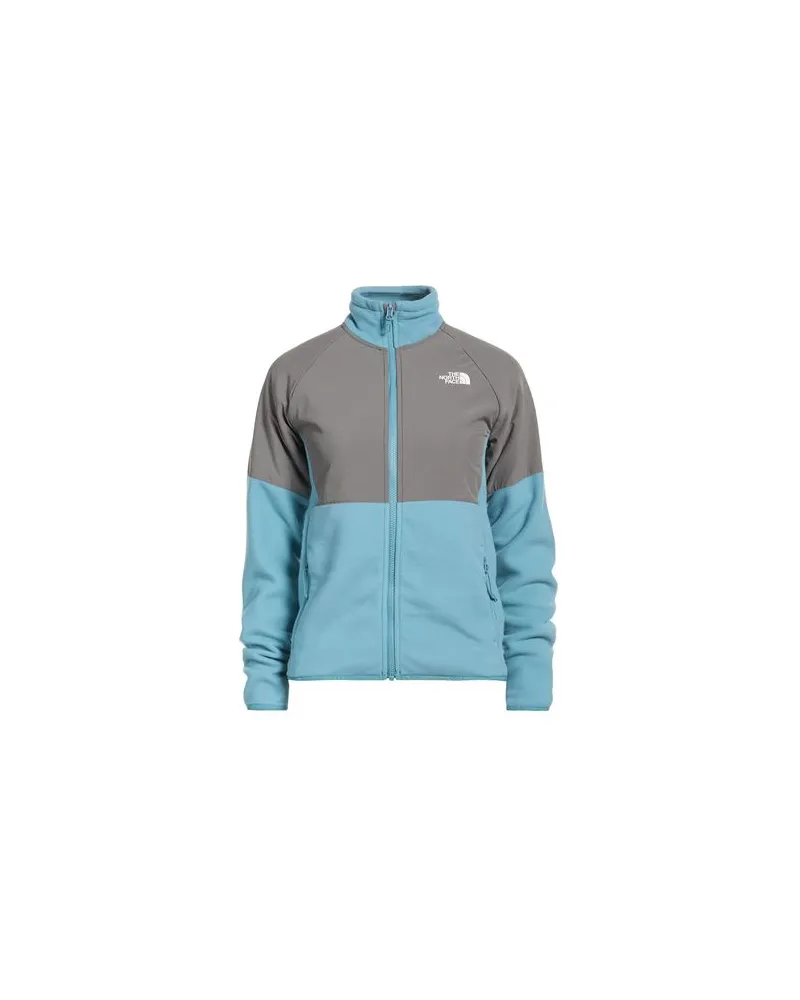 The North Face W GLACIER HEAVYWEIGHT FULL ZIP JACKET  - TOPS - Sweatshirtsauf YOOX.COM Grau