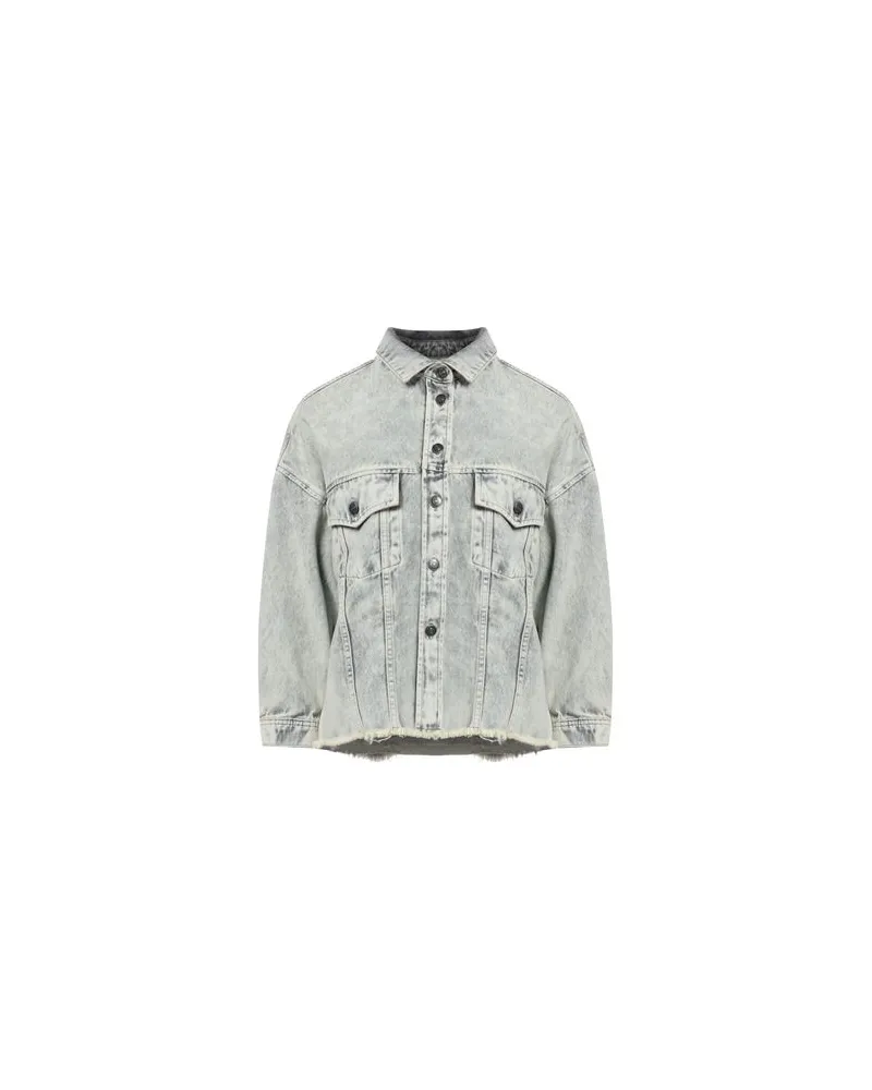8PM JACKEN & MÄNTEL - Jeansjacken/Mäntelauf YOOX.COM Blau