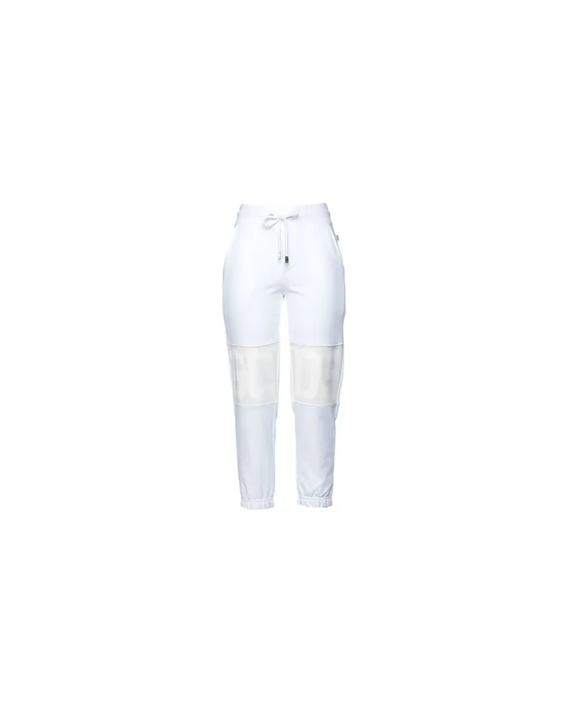 GCDS HOSEN & RÖCKE - Hosenauf YOOX.COM Weiß