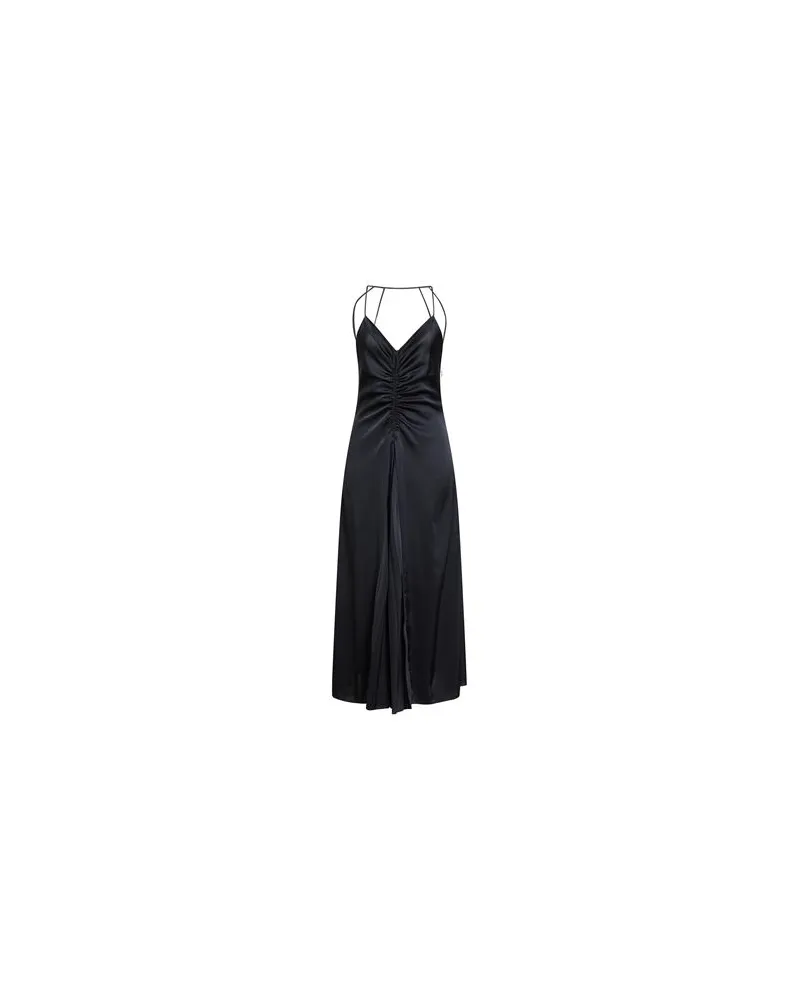 Sandro KLEIDER - Maxi-Kleiderauf YOOX.COM Nachtblau