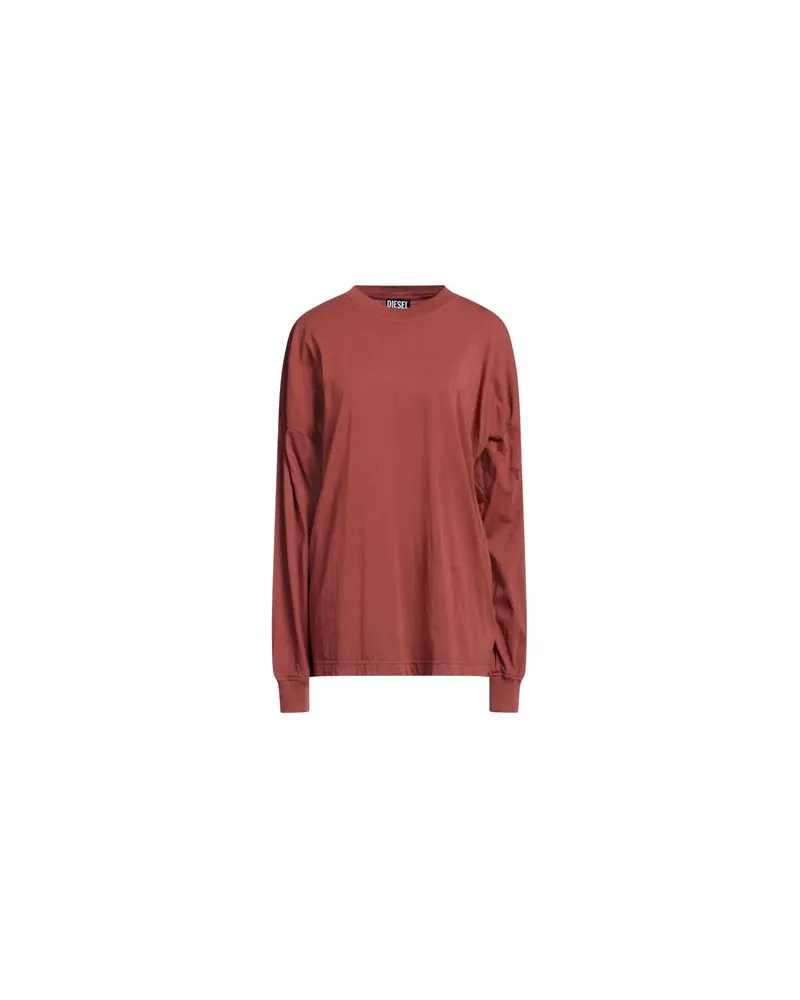 Diesel TOPS - T-shirtsauf YOOX.COM Ziegelrot