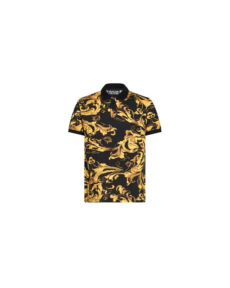 Versace Jeans TOPS - Poloshirtsauf YOOX.COM Schwarz