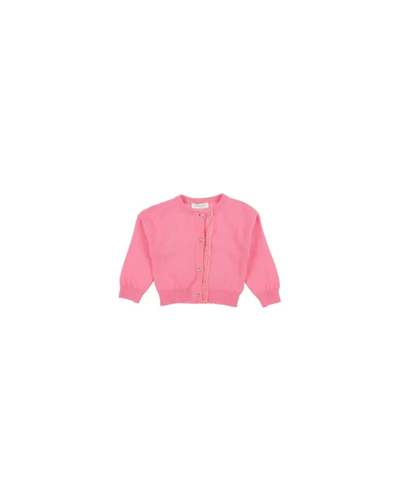 Monnalisa STRICKWAREN - Strickjackenauf YOOX.COM Rosa