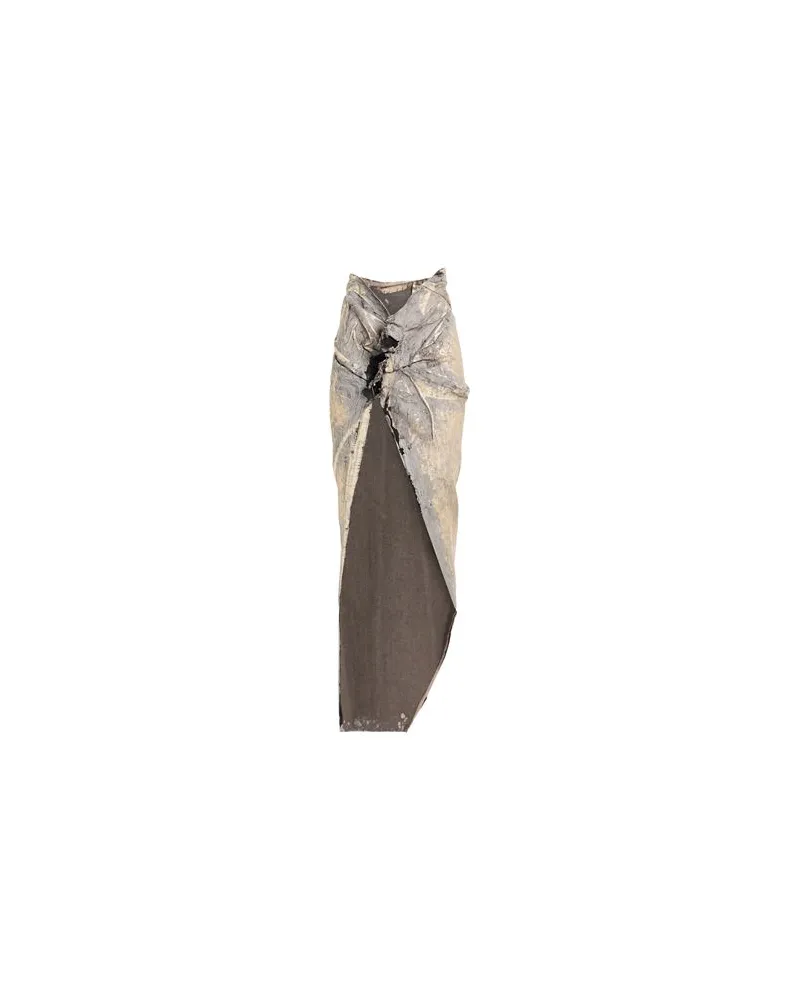 DRKSHDW by Rick Owens HOSEN & RÖCKE - Maxi-Röckeauf YOOX.COM Gold