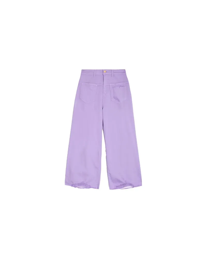 Manila Grace HOSEN & RÖCKE - Jeanshosenauf YOOX.COM Lila