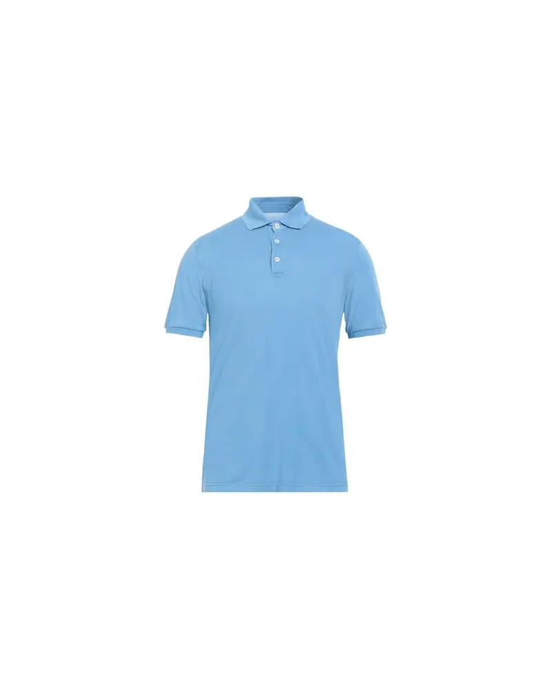 Fedeli TOPS - Poloshirtsauf YOOX.COM Himmelblau