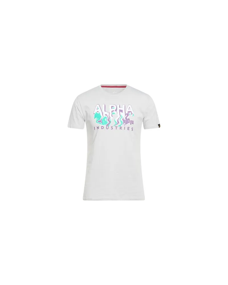 Alpha Industries TOPS - T-shirtsauf YOOX.COM Hellgrau