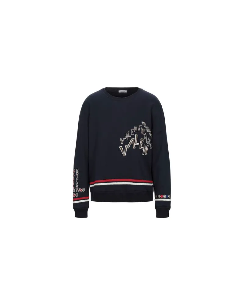 Valentino Garavani TOPS - Sweatshirtsauf YOOX.COM Nachtblau