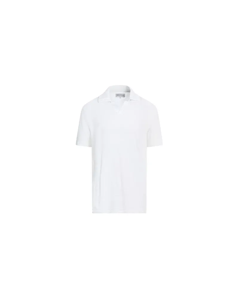 Officine Generale TOPS - Poloshirtsauf YOOX.COM Weiß