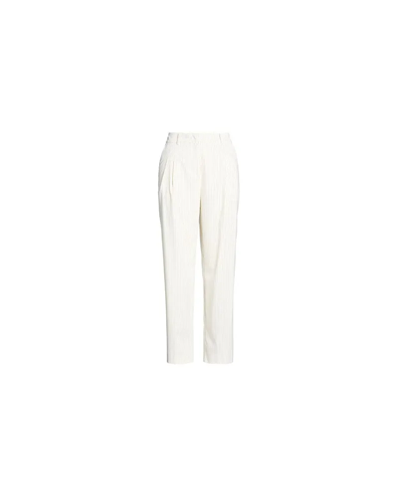 Essentiel HOSEN & RÖCKE - Hosenauf YOOX.COM Elfenbein