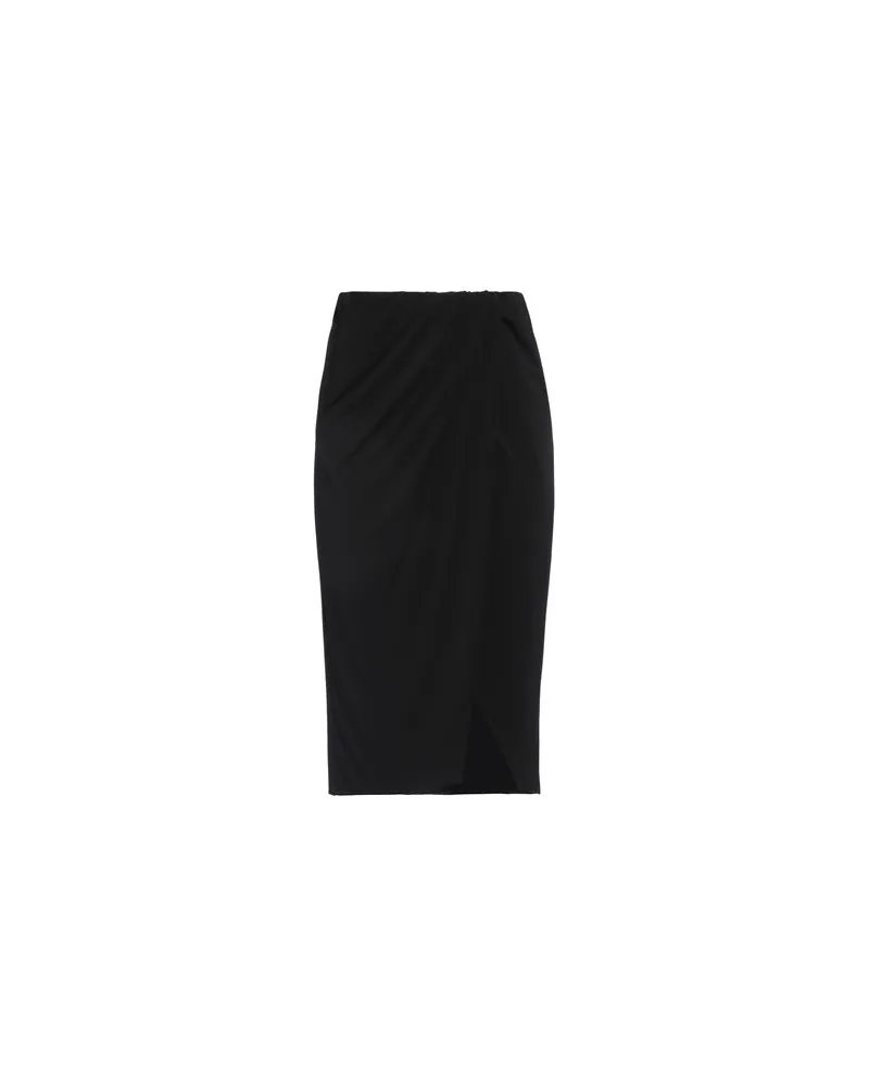 TELA HOSEN & RÖCKE - Midi-Röckeauf YOOX.COM Schwarz