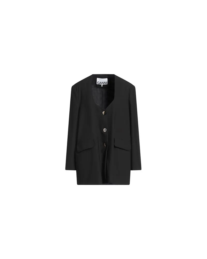 Ganni ANZÜGE und CO-ORDS - Blazersauf YOOX.COM Schwarz