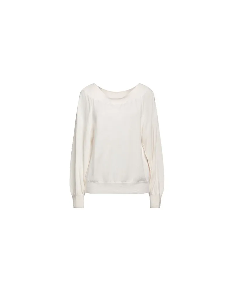 NUDE STRICKWAREN - Pulloverauf YOOX.COM Elfenbein