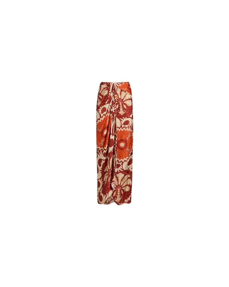 Johanna Ortiz HOSEN & RÖCKE - Maxi-Röckeauf YOOX.COM Rostrot