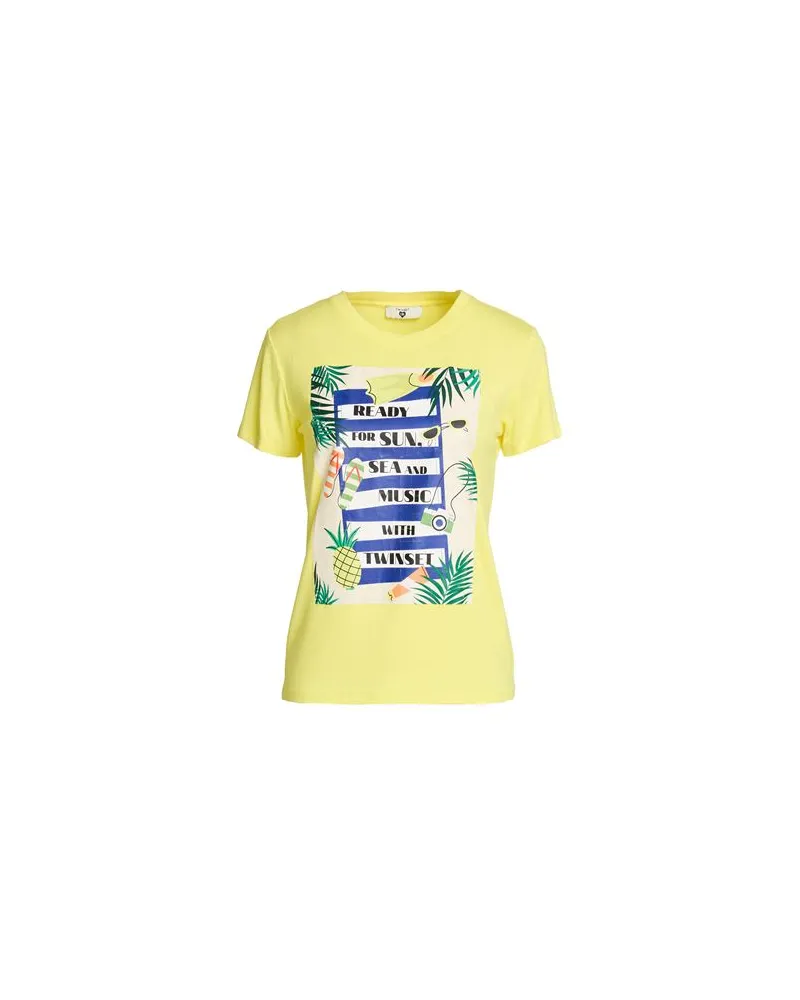 Twin-Set U&B - TOPS - T-shirtsauf YOOX.COM Gelb