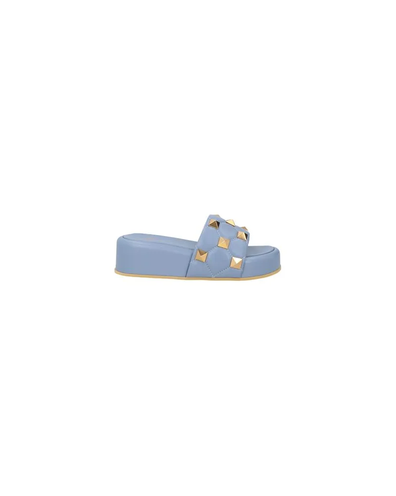 Valentino Garavani SCHUHE - Sandalenauf YOOX.COM Hellblau