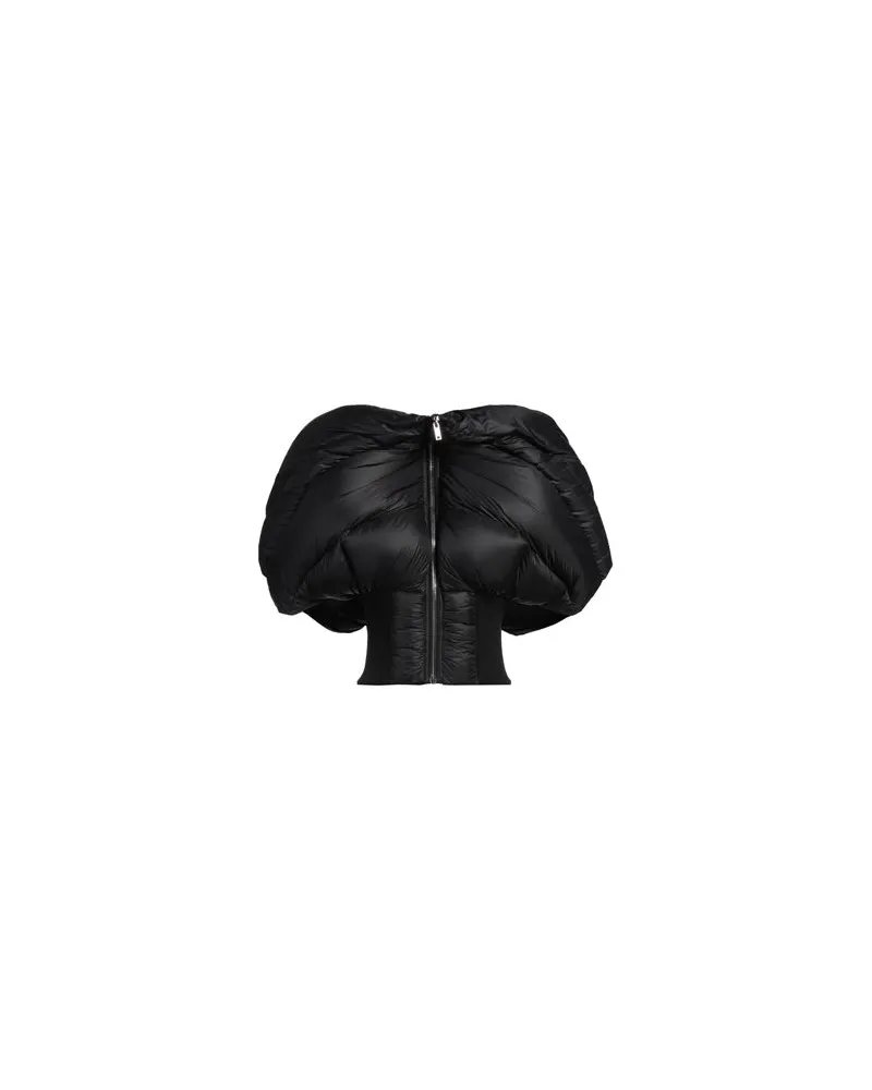 Rick Owens JACKEN & MÄNTEL - Pufferjacken & Daunenjackenauf YOOX.COM Schwarz