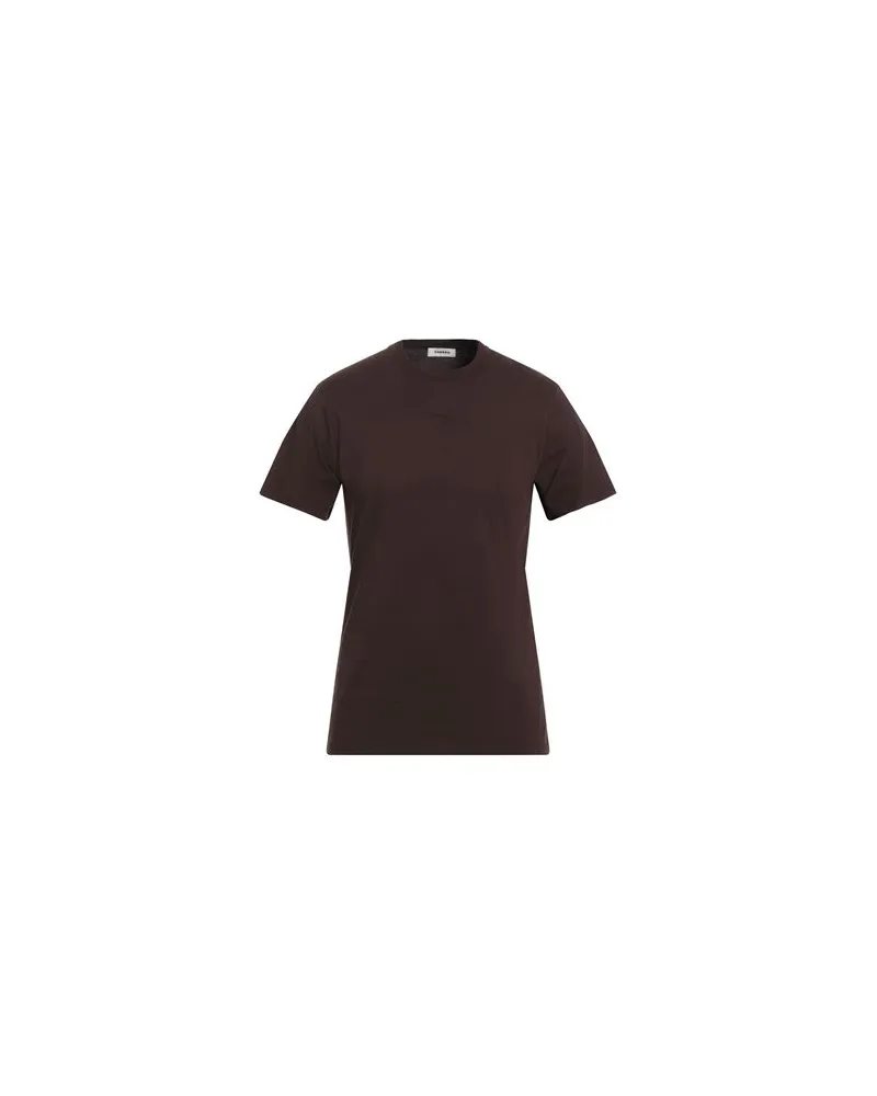 Sandro TOPS - T-shirtsauf YOOX.COM Dunkelbraun