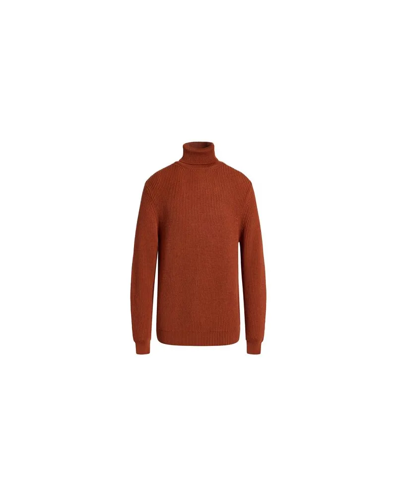 Woolrich STRICKWAREN - Rollkragenpulloverauf YOOX.COM Ziegelrot