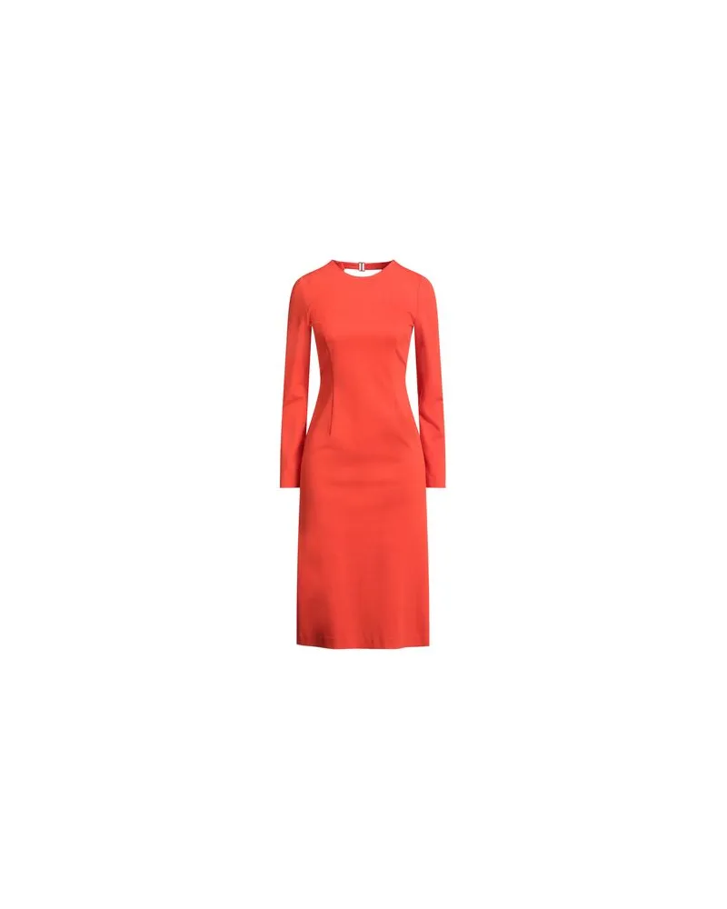 Suoli KLEIDER - Midi-Kleiderauf YOOX.COM Orange