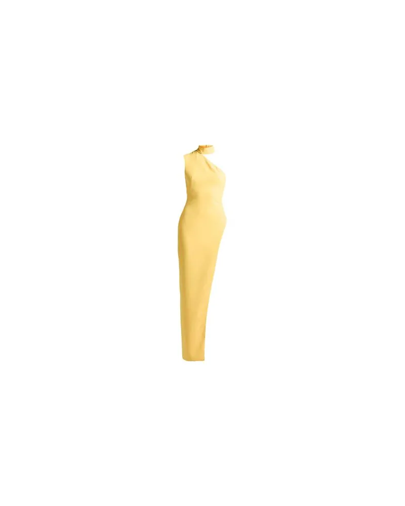 Mônot KLEIDER - Maxi-Kleiderauf YOOX.COM Gelb