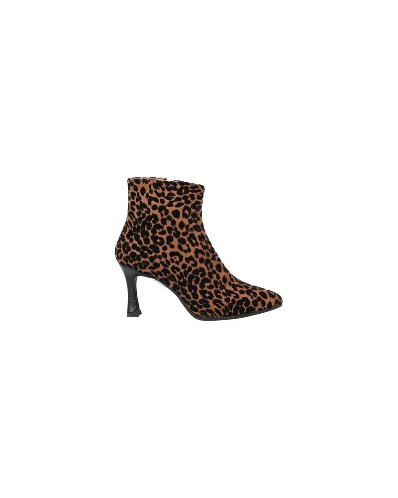 Divine Follie SCHUHE - Stiefelettenauf YOOX.COM Kamel